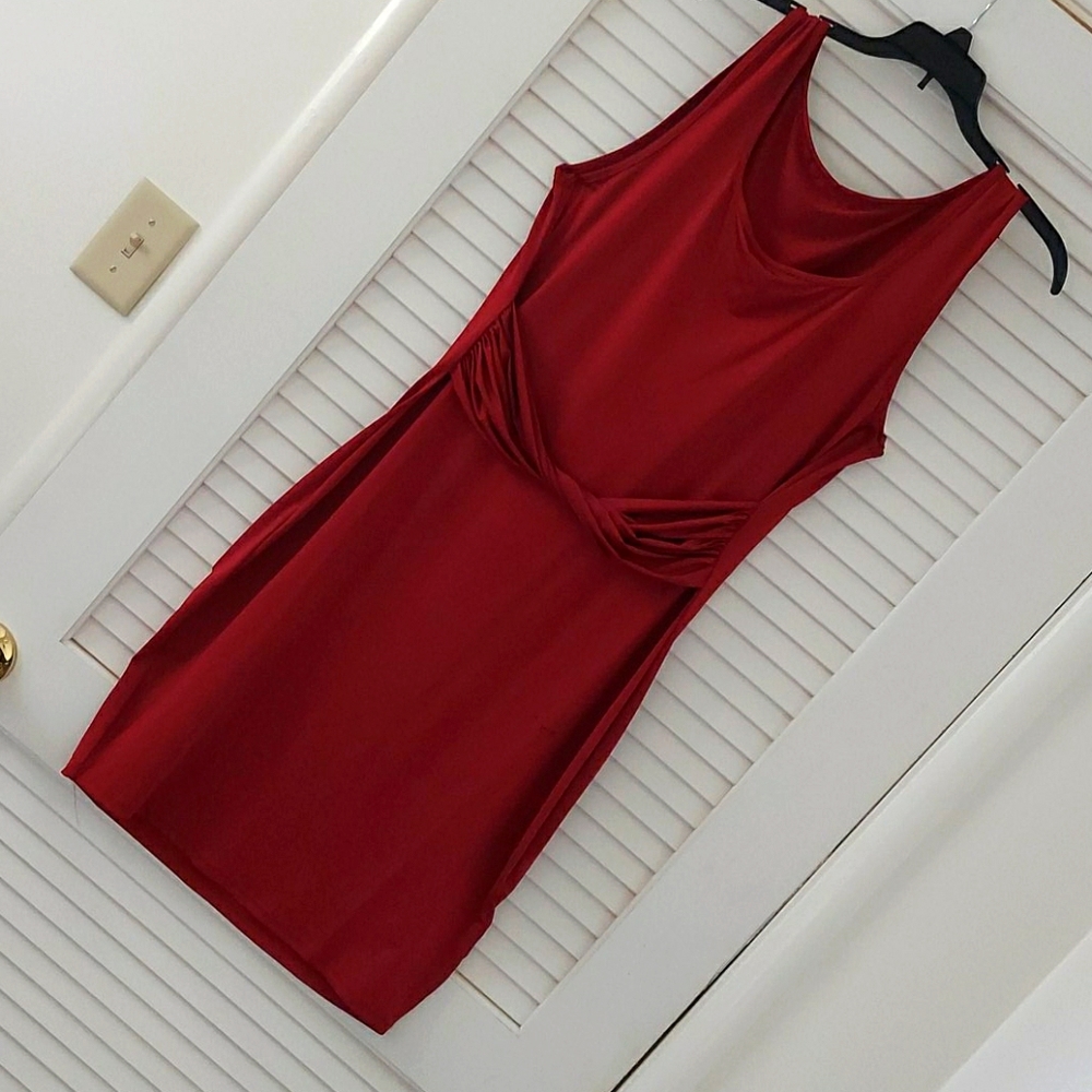 Red dress